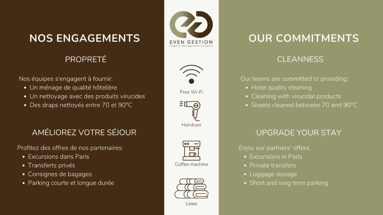 33#Studio 2Pers#Sevres-Lecourbe#Necker Paris Eksteriør bilde